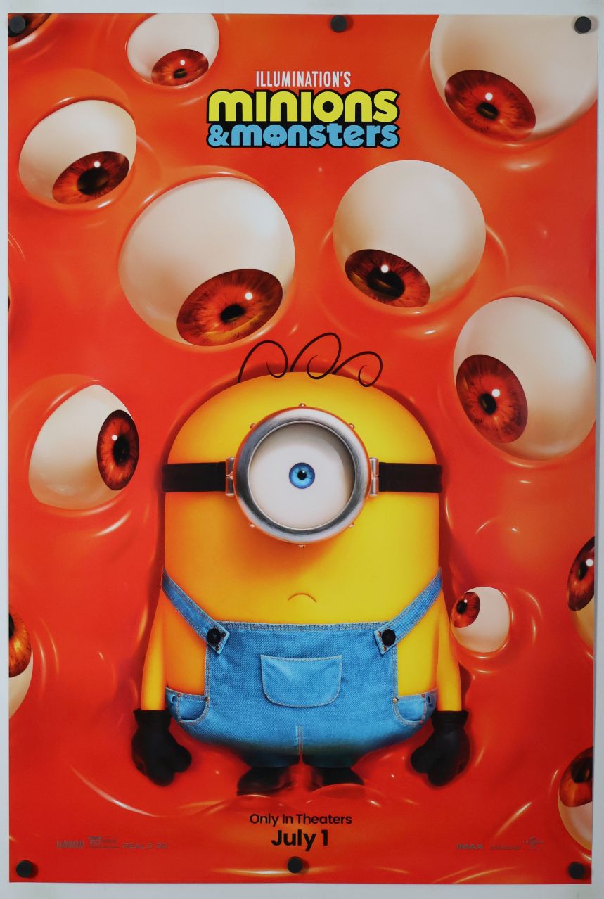 Minions 3 (2026) original theatrical movie poster - Advance Style B