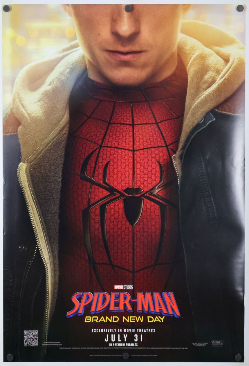 Spider-Man: Brand New Day (2026) original theatrical movie poster - Advance