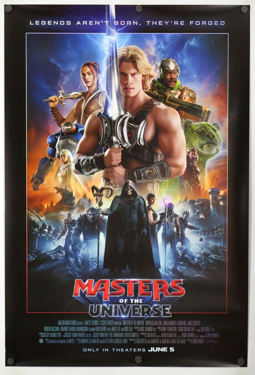 Masters of the Universe (2026) original theatrical movie poster - Final