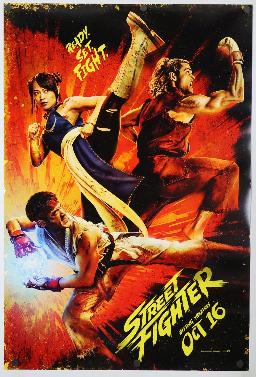 Street Fighter (2026) original theatrical movie poster - Advance