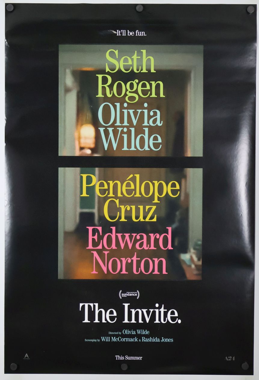 The Invite (2026) original theatrical movie poster - Advance