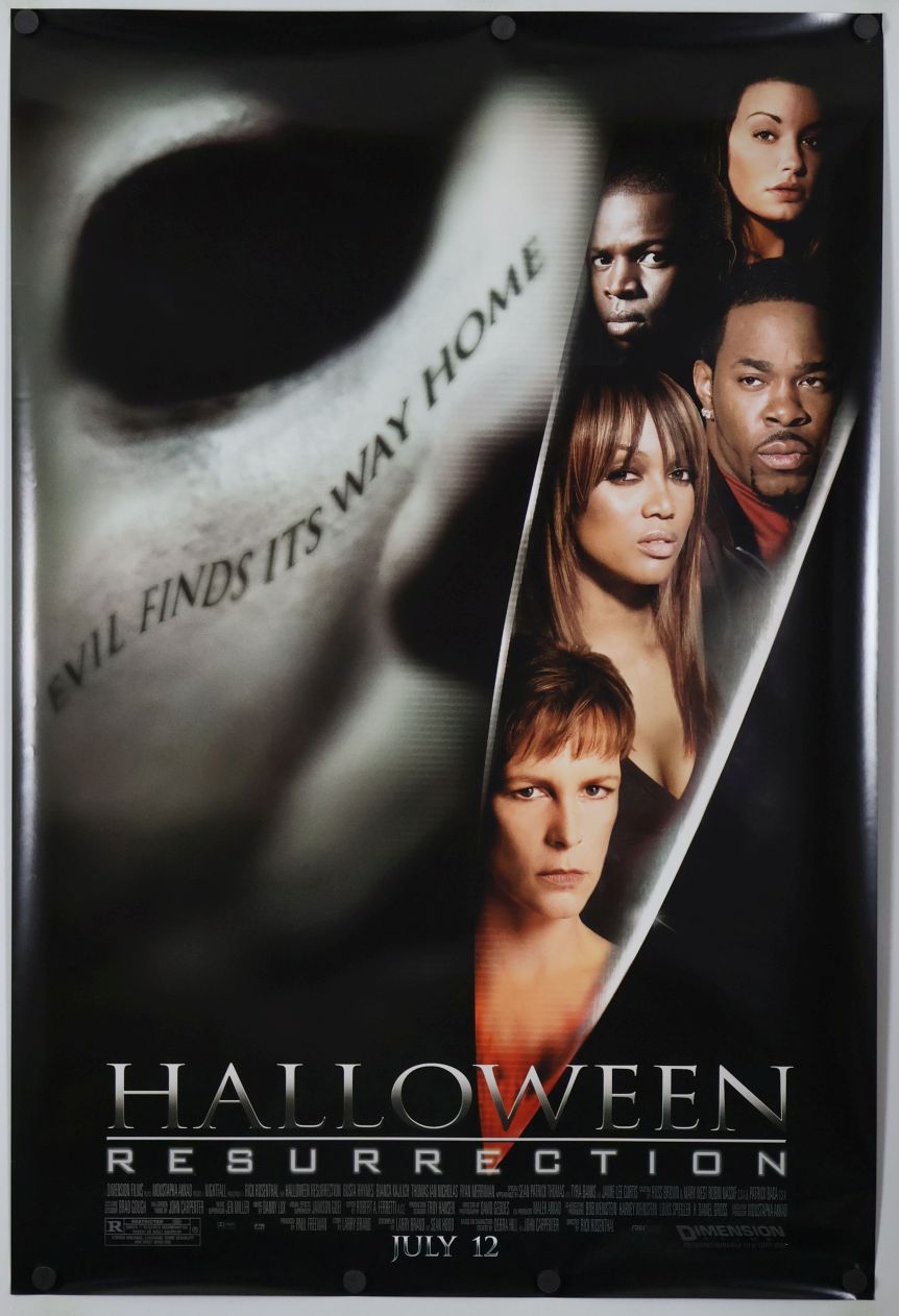 Halloween: Resurrection (2002) original theatrical movie poster - Final