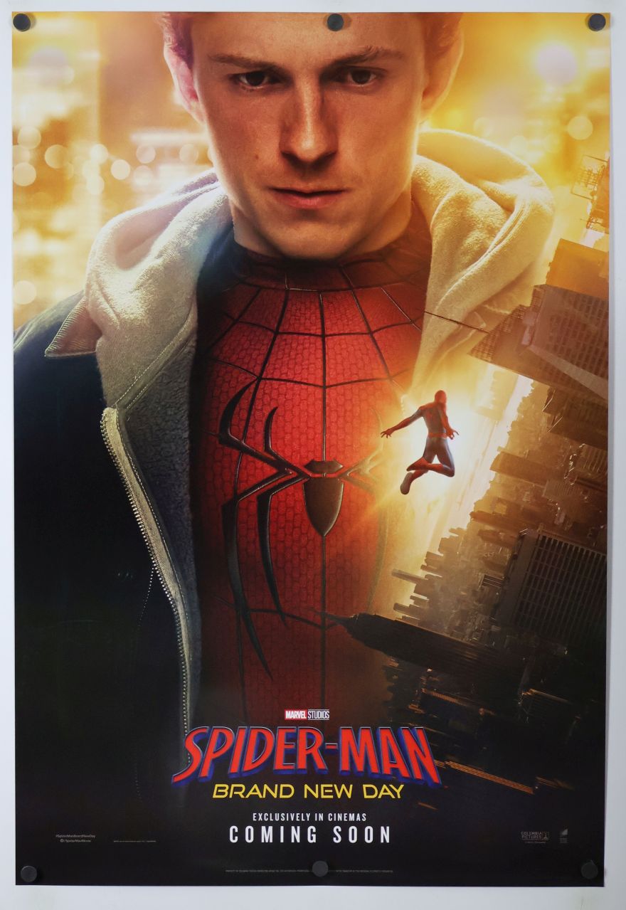 Spider-Man: Brand New Day (2026) original theatrical movie poster - International Advance C