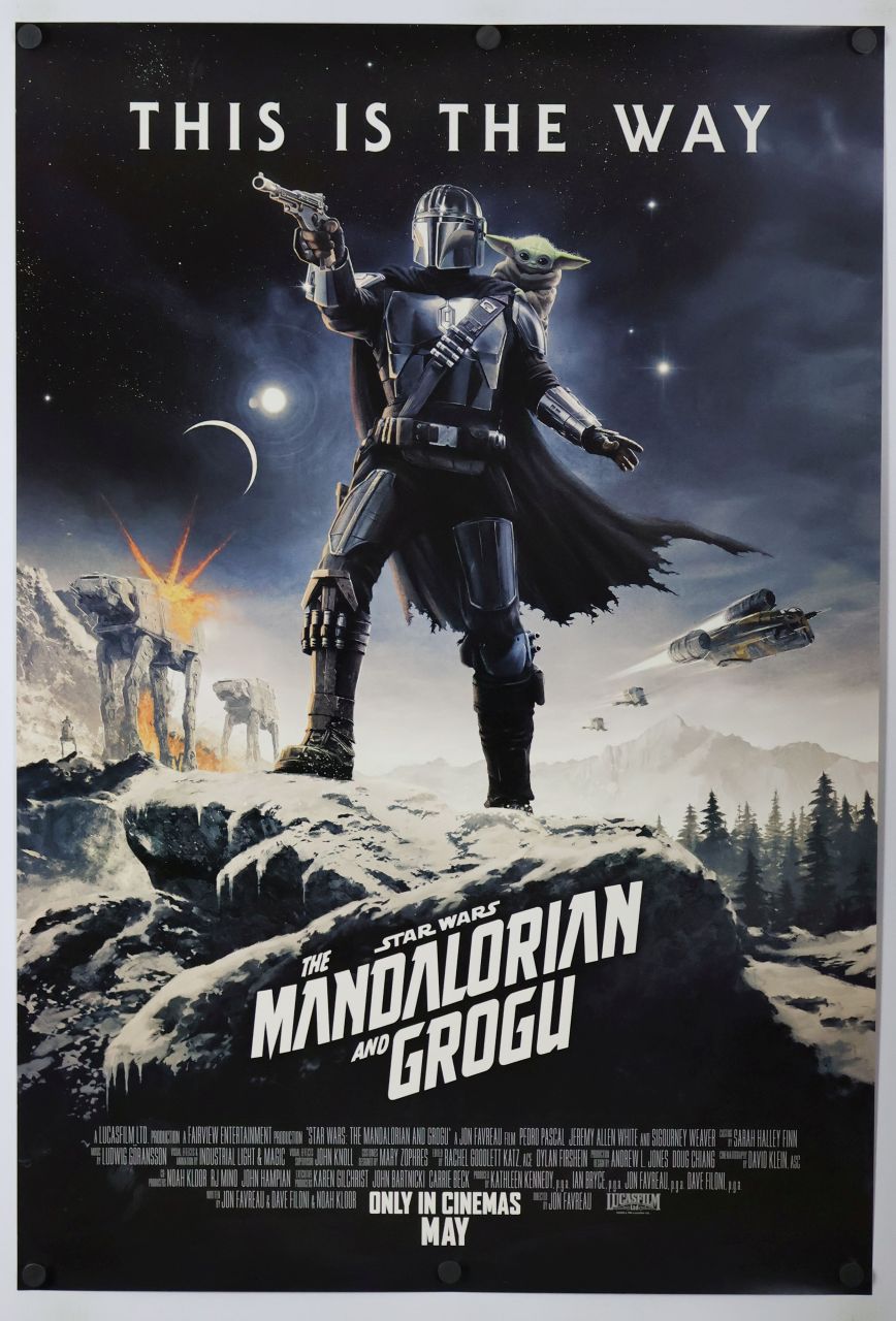 Star Wars: The Mandalorian and Grogu (2026) original theatrical movie poster - International Final B