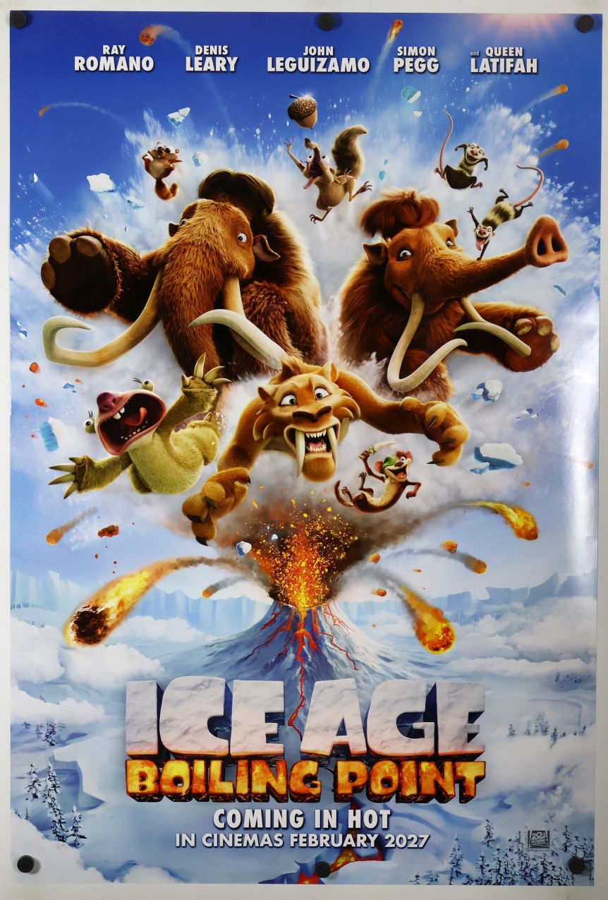 Ice Age 6 (2027) original theatrical movie poster - International Advance