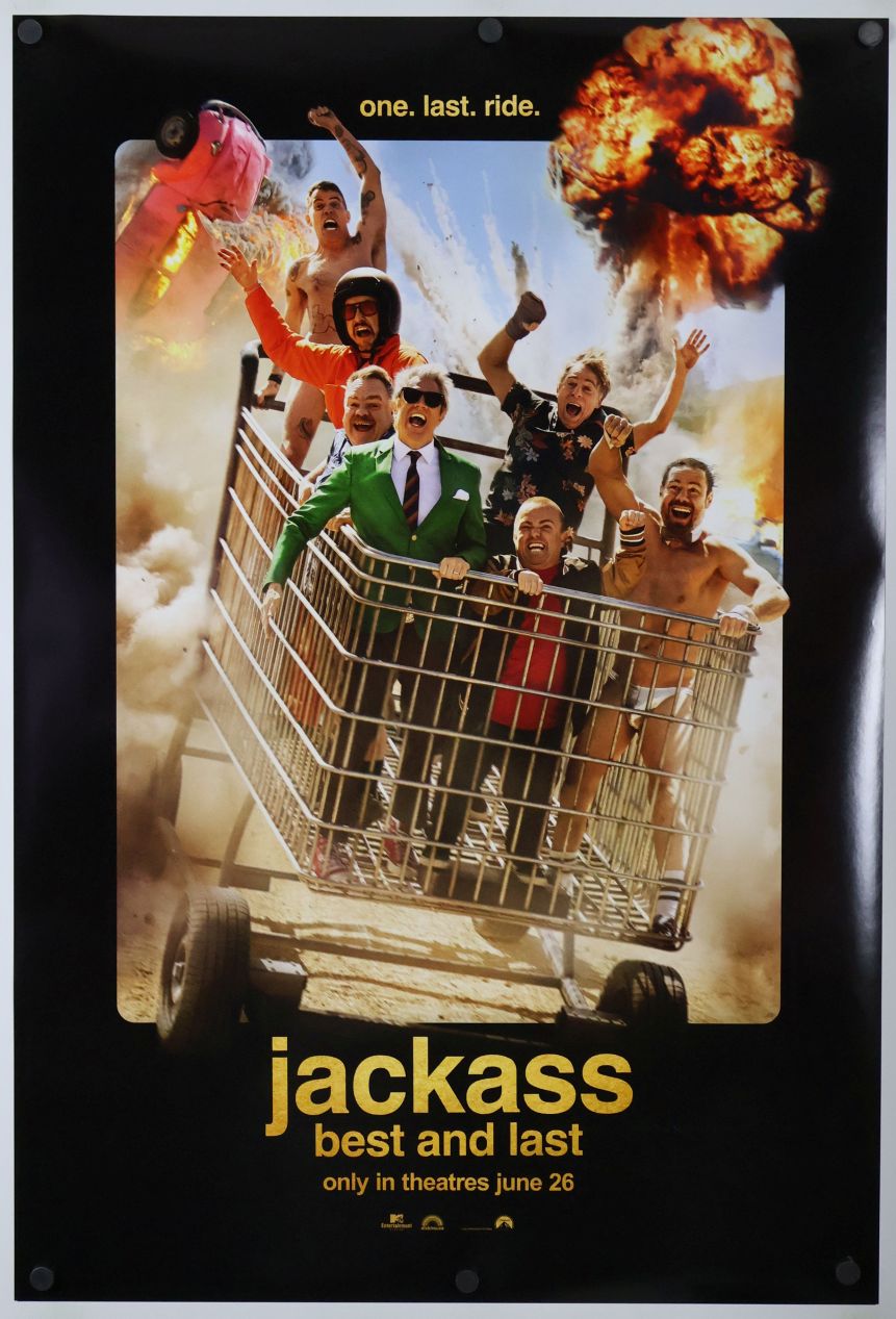 Jackass: Best and Last (2026) original theatrical movie poster - Final
