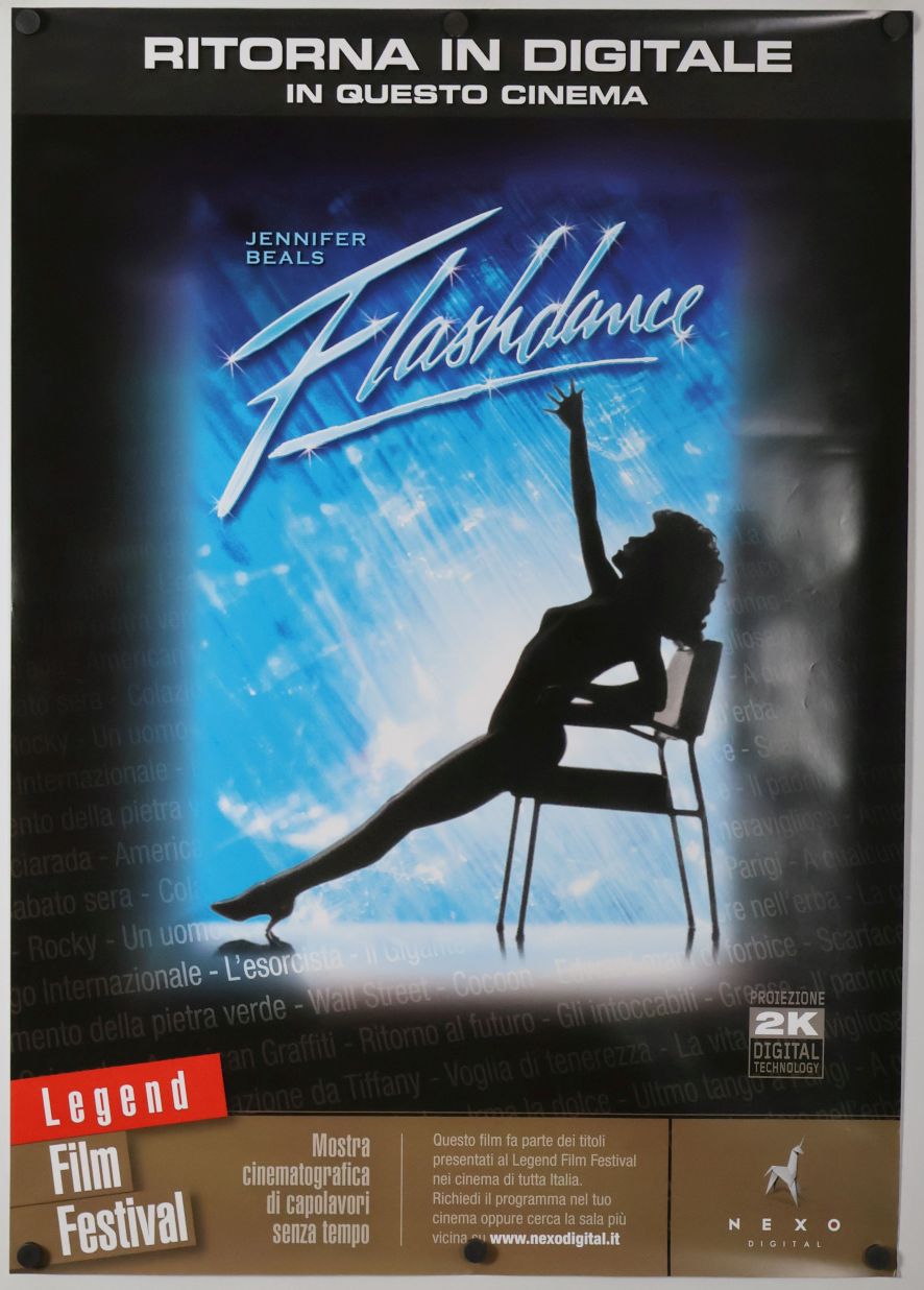 Flashdance (2011) original theatrical movie poster - Re-Release