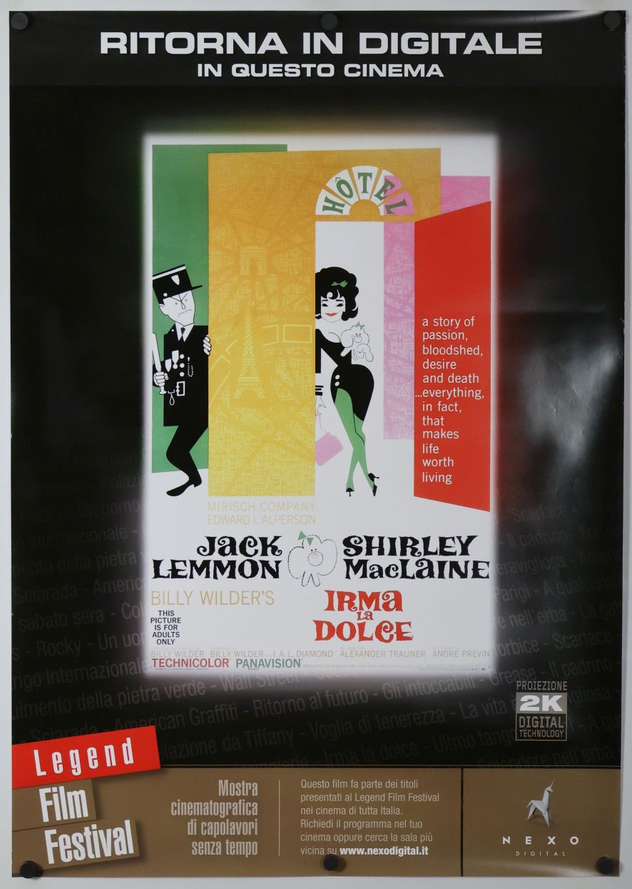 Irma la Douce (2011) original theatrical movie poster - Re-Release