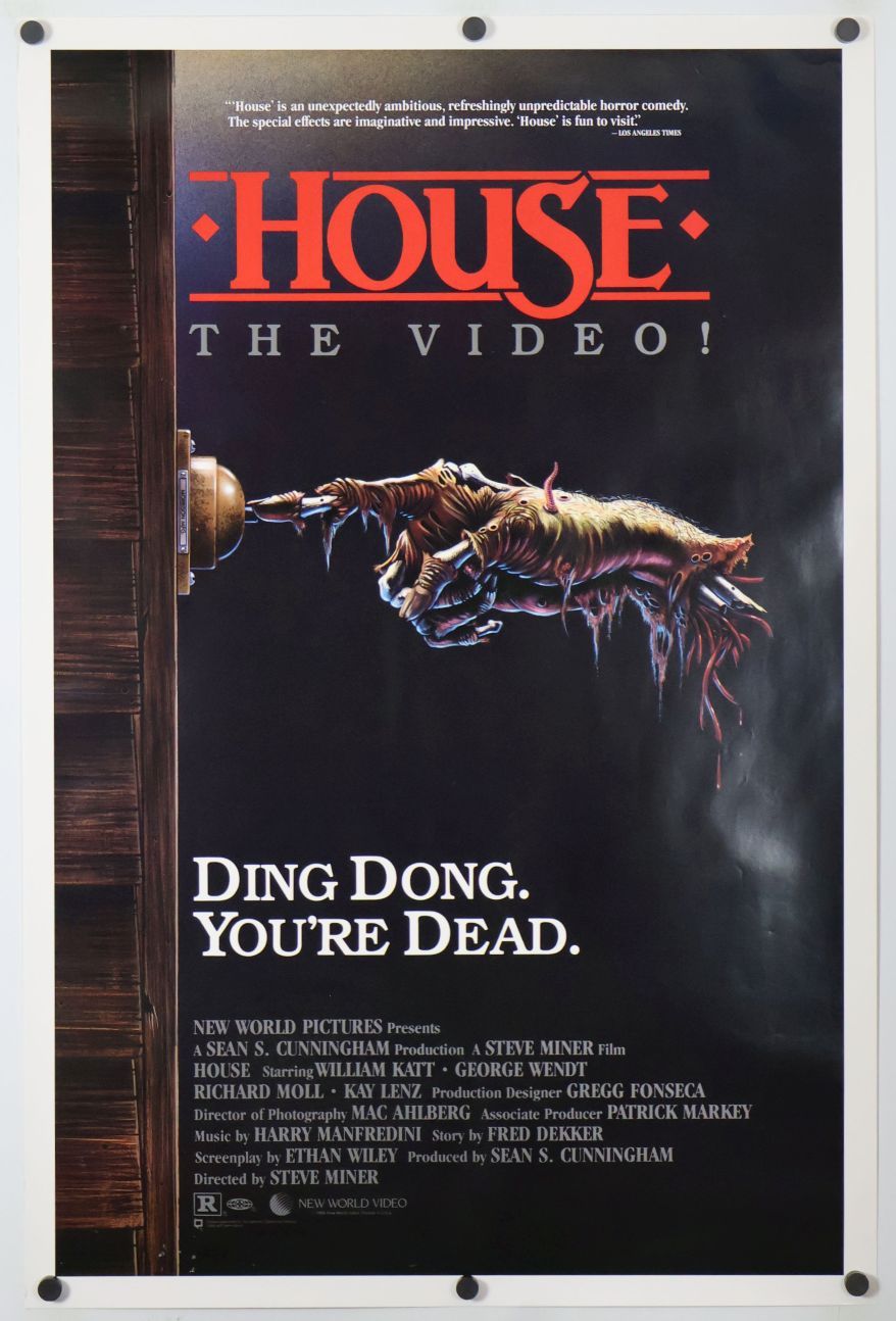 House (1986) original theatrical movie poster - Final