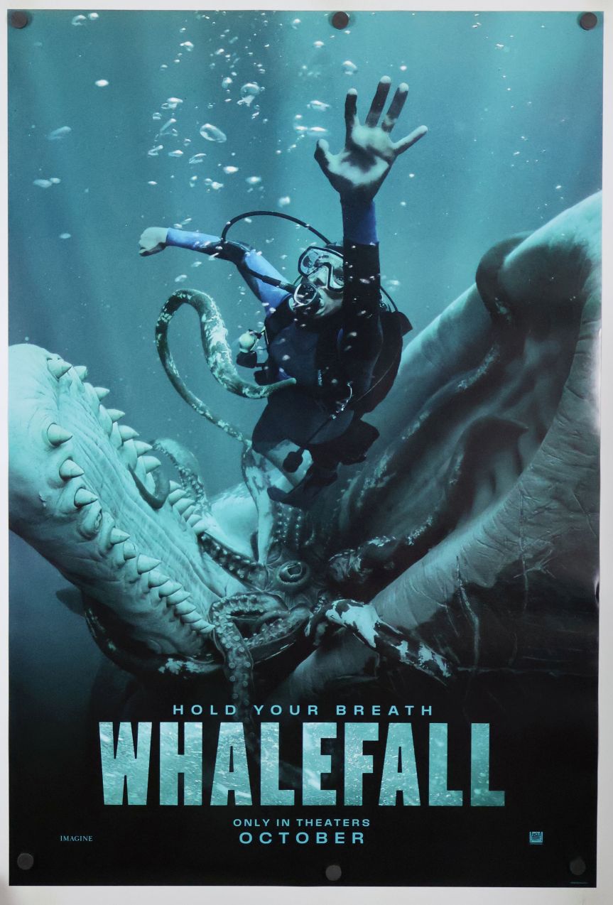 Whalefall (2026) original theatrical movie poster - Advance