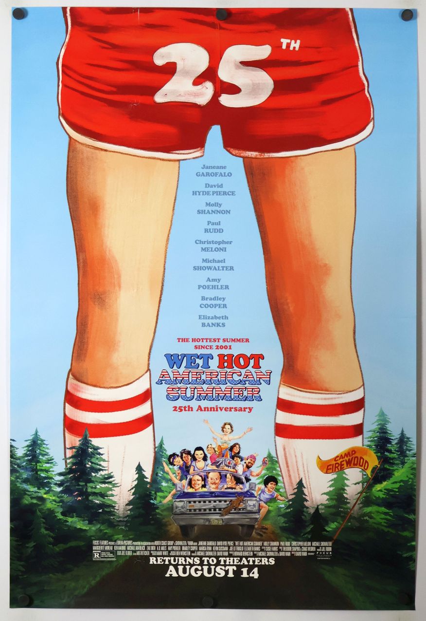Wet Hot American Summer (2026) original theatrical movie poster - Final