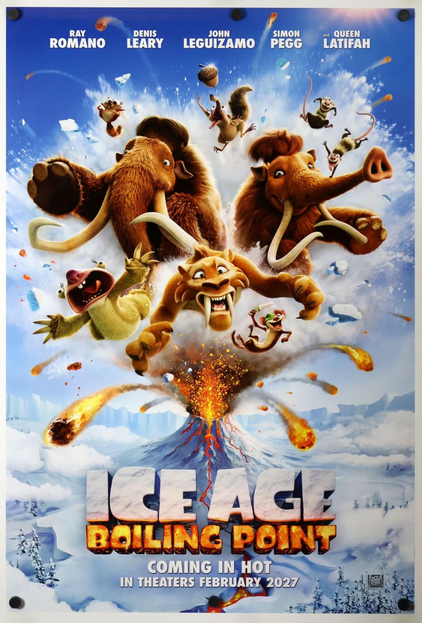 Ice Age 6 (2027) original theatrical movie poster - Advance