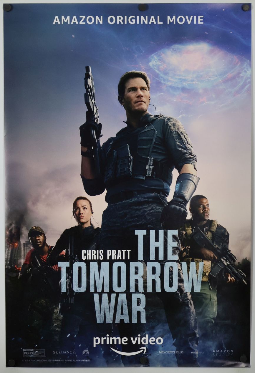 The Tomorrow War (2021) original theatrical movie poster - Final