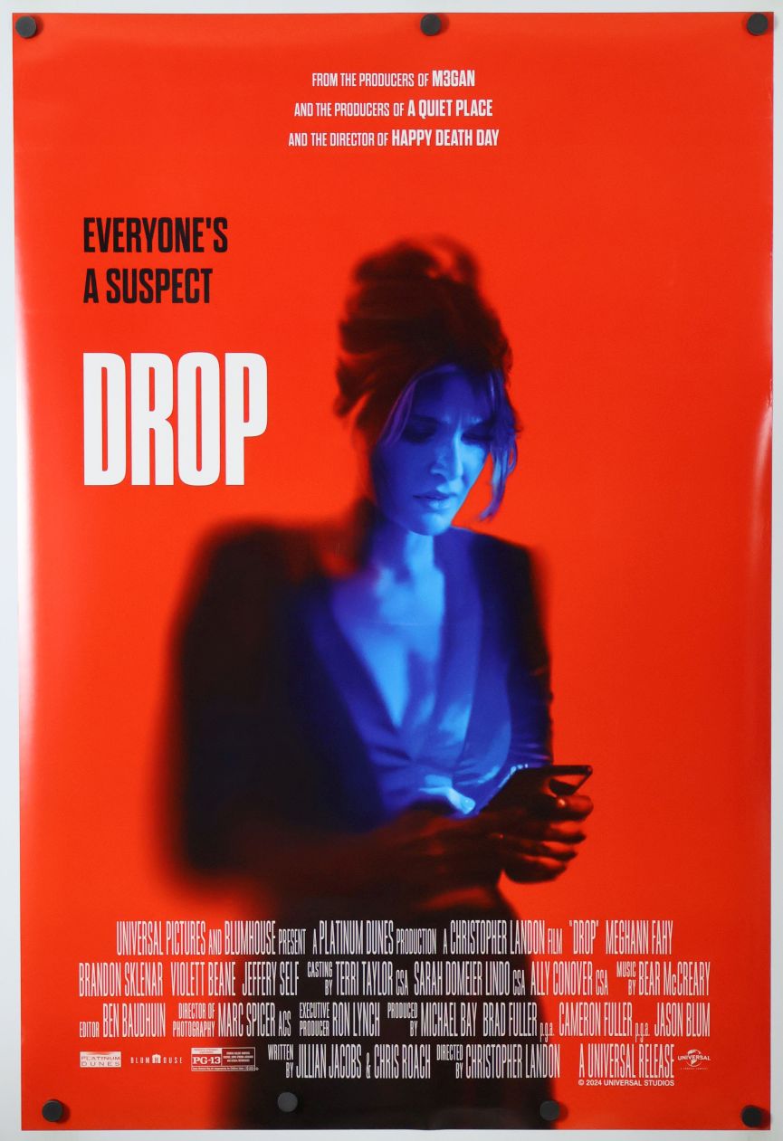 Drop (2025) original theatrical movie poster - Final