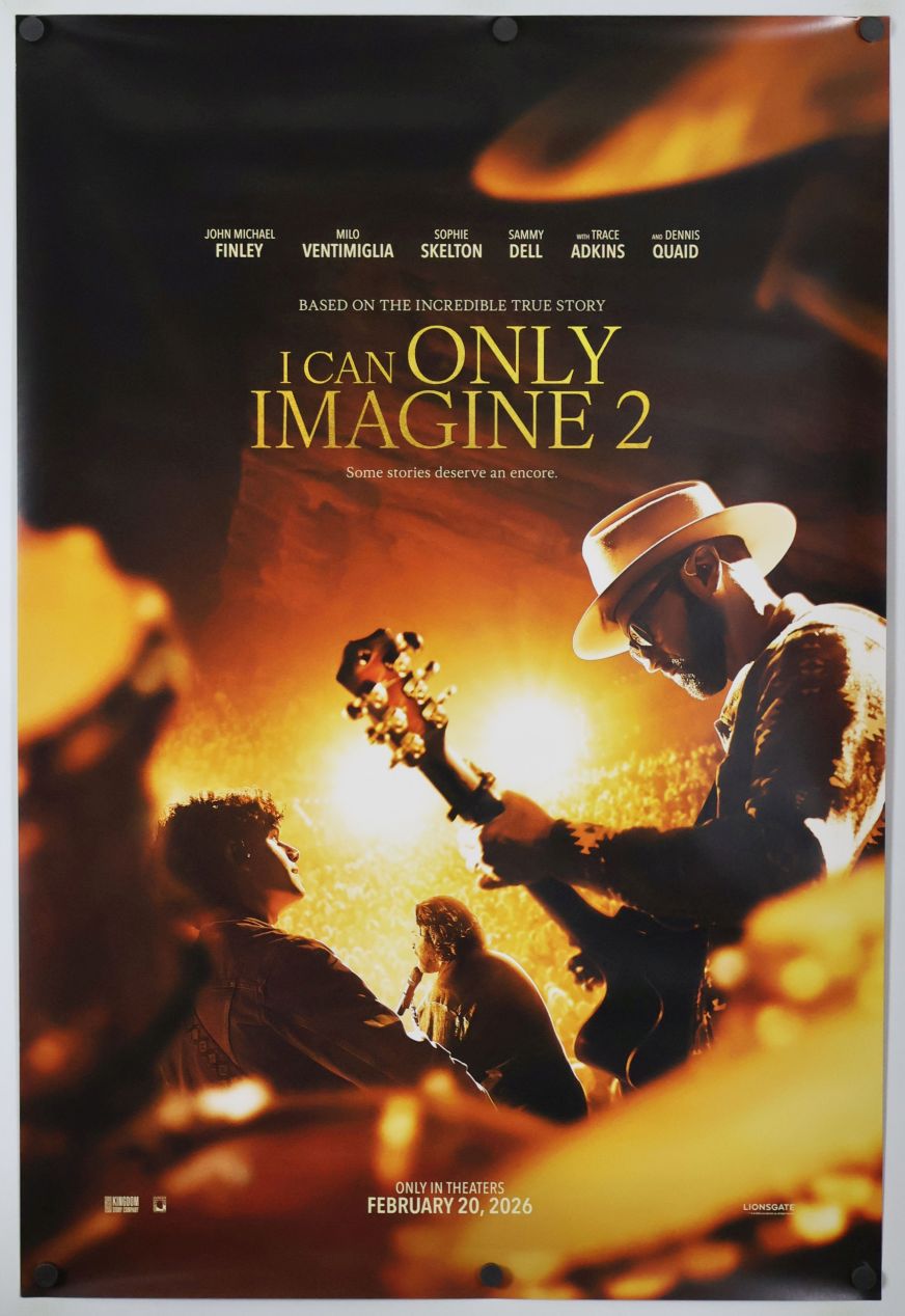 I Can Only Imagine Sequel (2026) original theatrical movie poster - Final