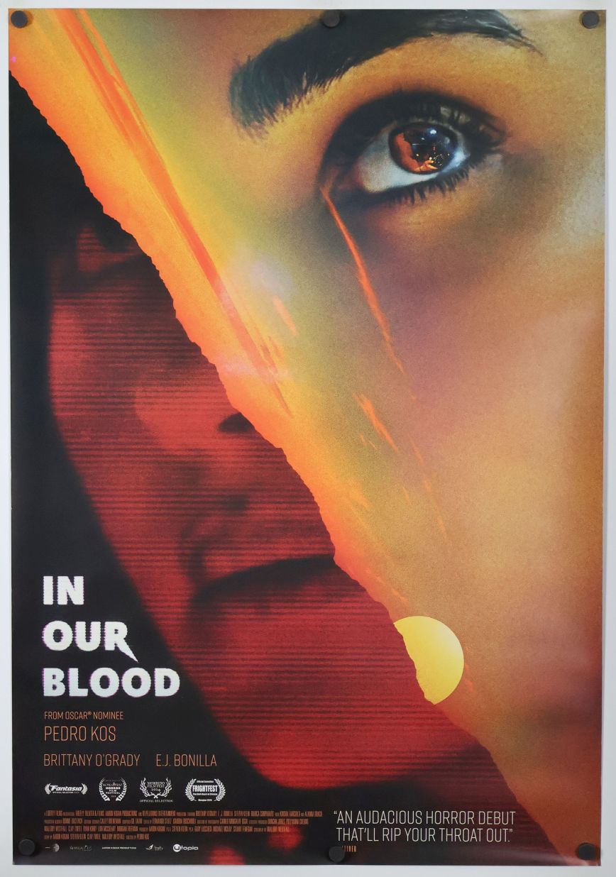 In Our Blood (2025) original theatrical movie poster - Final
