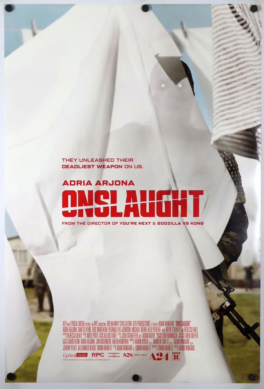 Onslaught (2026) original theatrical movie poster - Final