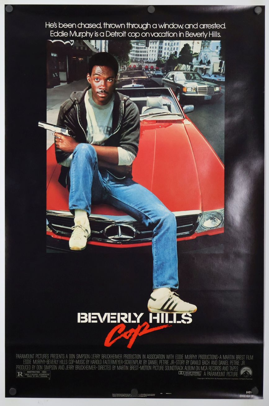Beverly Hills Cop (1984) original theatrical movie poster - Final