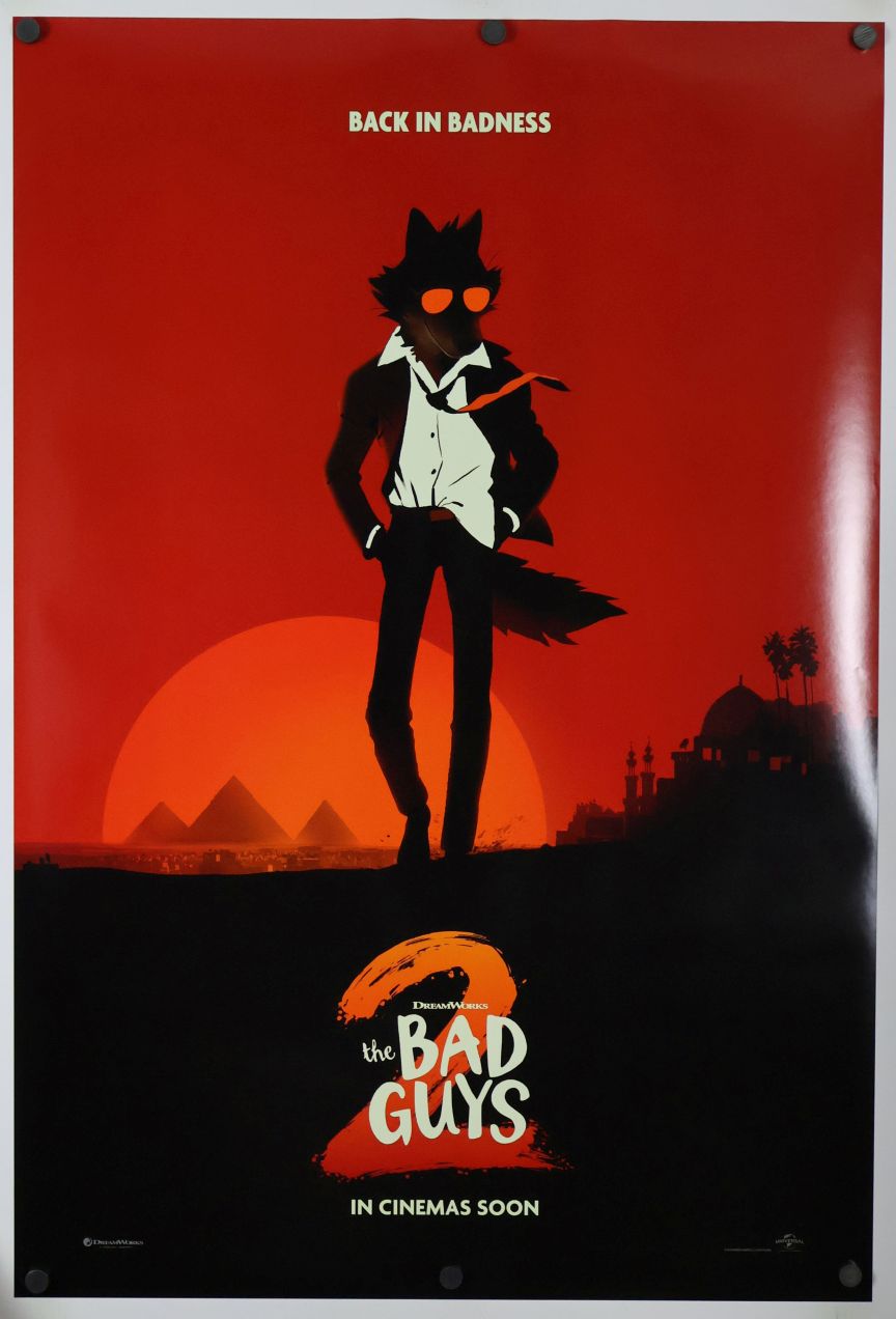 The Bad Guys 2 (2025) original theatrical movie poster - International Advance