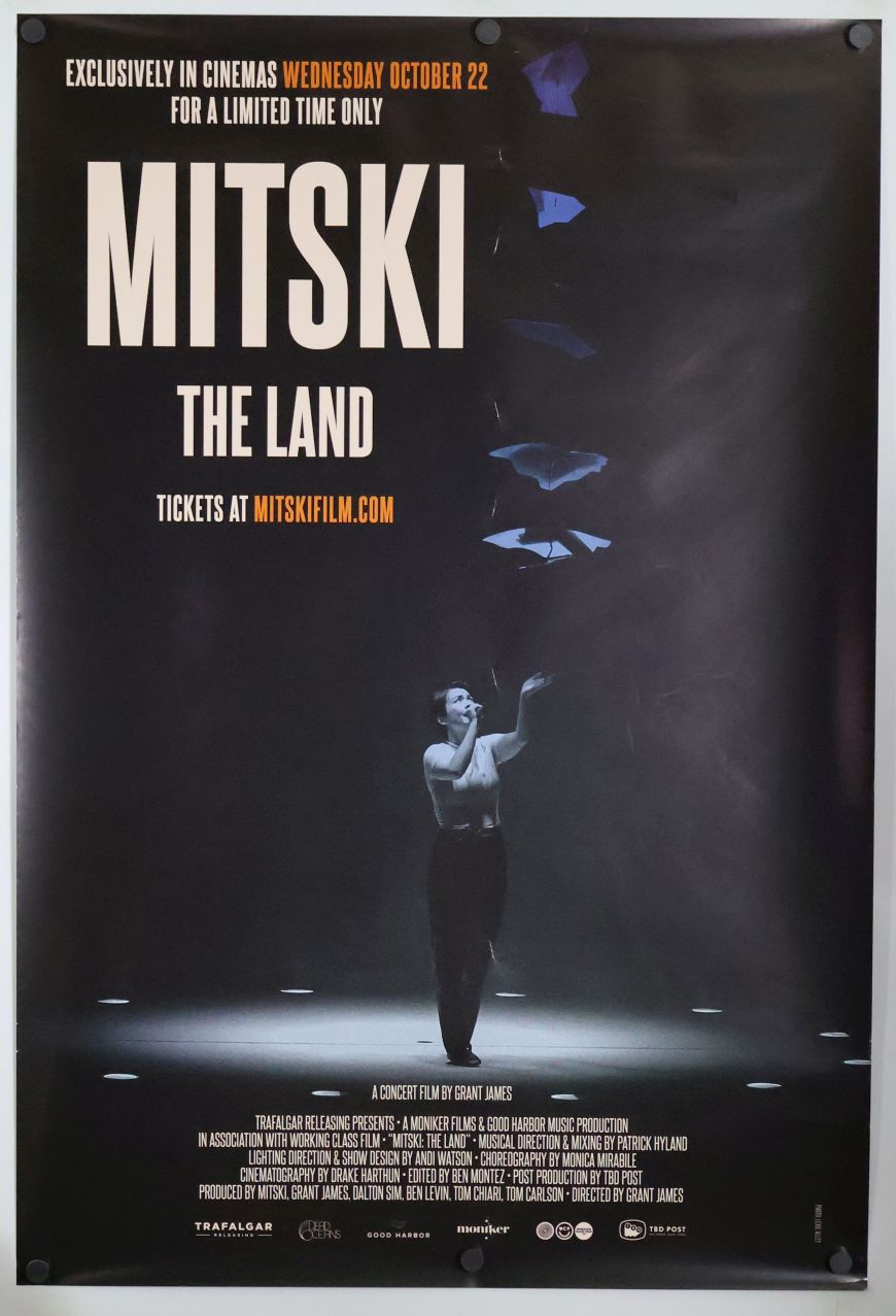 Mitski: The Land (2025) original theatrical movie poster - Final