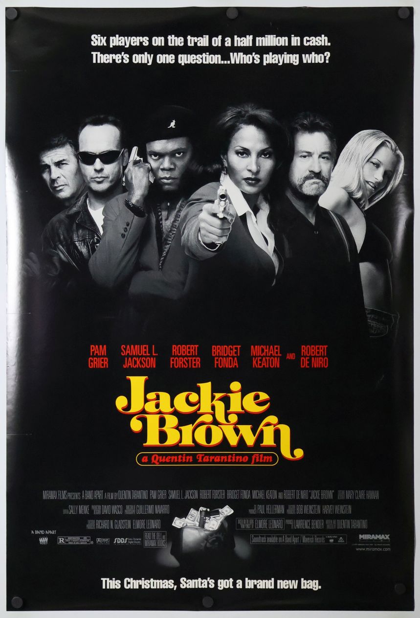 Jackie Brown (1997) original theatrical movie poster - Final