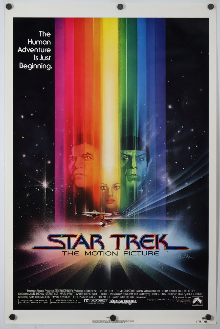 Star Trek: The Motion Picture (1979) original theatrical movie poster - Final