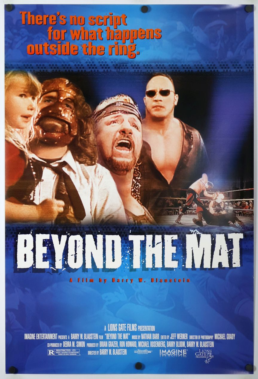 Beyond the Mat (1999) original theatrical movie poster - Final