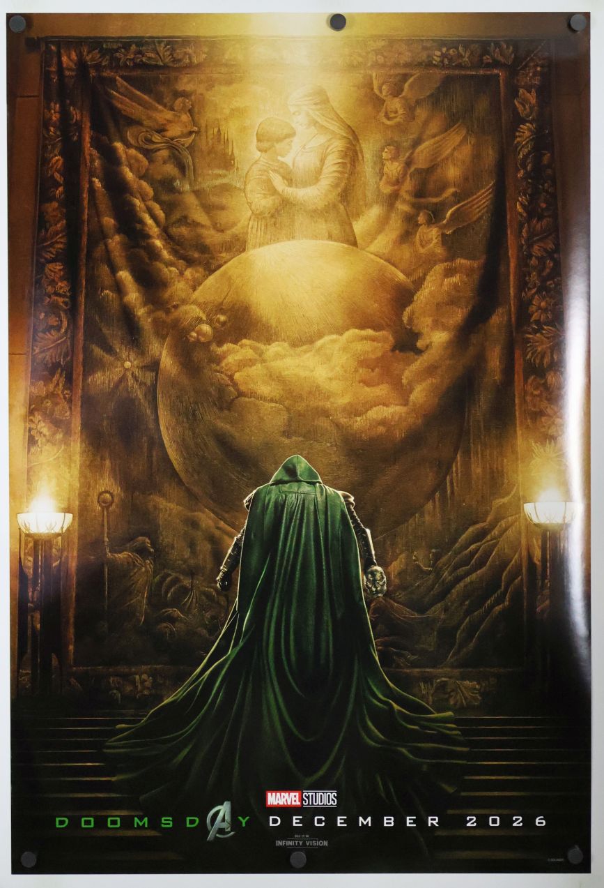 Avengers: Doomsday (2026) original theatrical movie poster - International Advance B