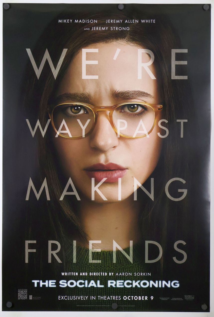 The Social Reckoning (2026) original theatrical movie poster - Final
