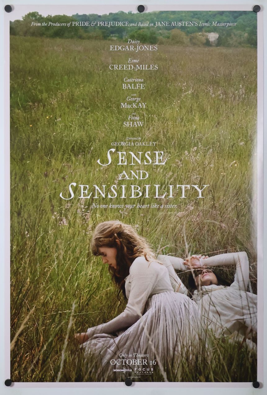 Sense and Sensibility (2026) original theatrical movie poster - Final