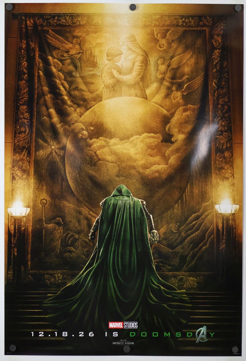 Avengers: Doomsday (2026) original theatrical movie poster - Advance Style B