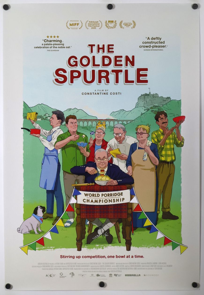 The Golden Spurtle (2026) original theatrical movie poster - Final
