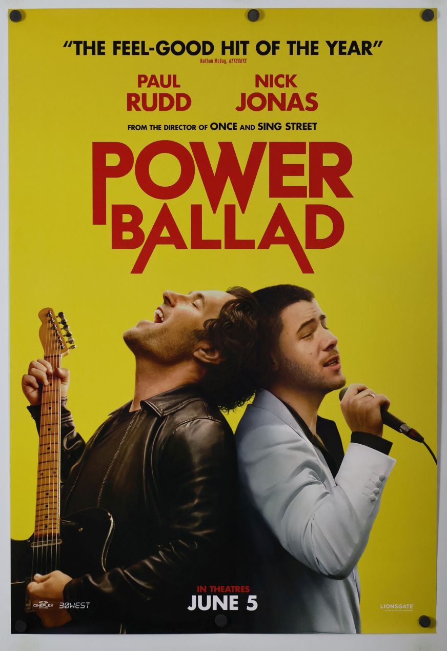Power Ballad (2026) original theatrical movie poster - Final