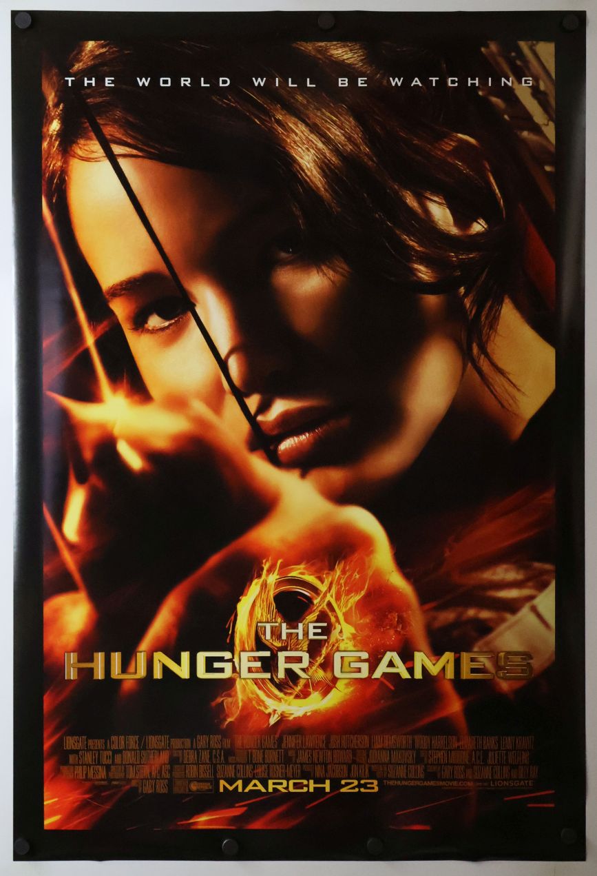 The Hunger Games (2012) original theatrical movie poster - Final