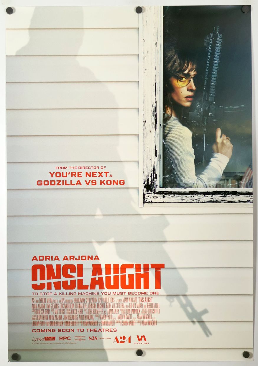 Onslaught (2026) original theatrical movie poster - Final