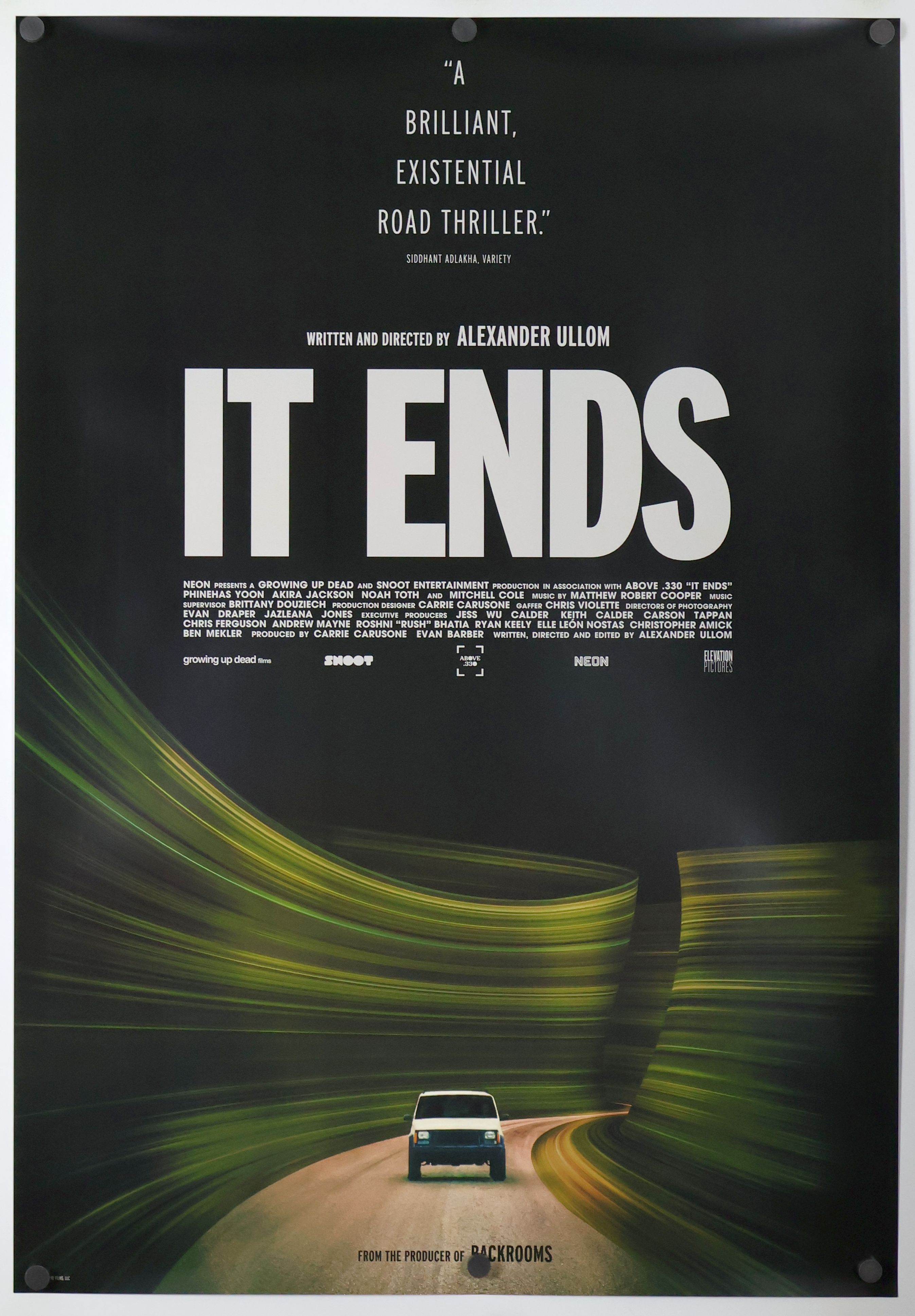 It Ends (2025) original theatrical movie poster - Final