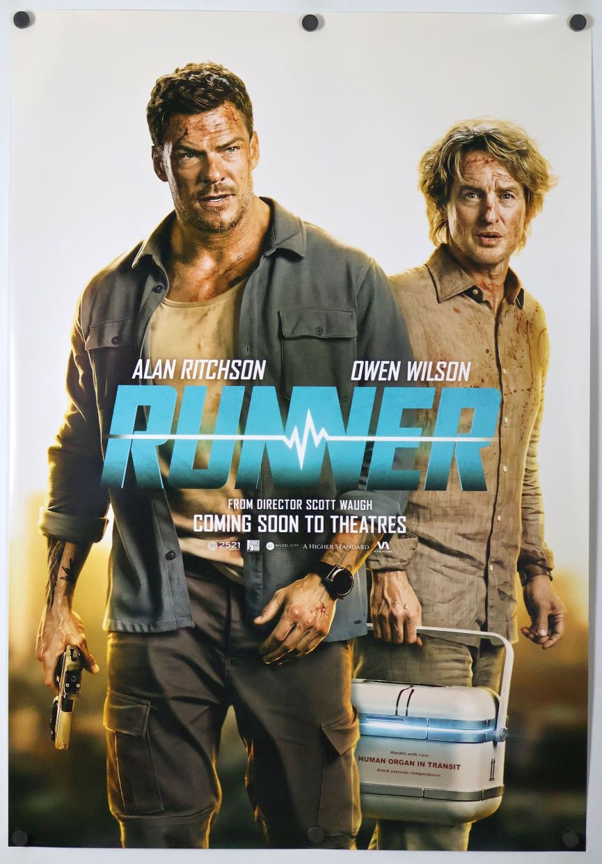 Runner (2026) original theatrical movie poster - Final