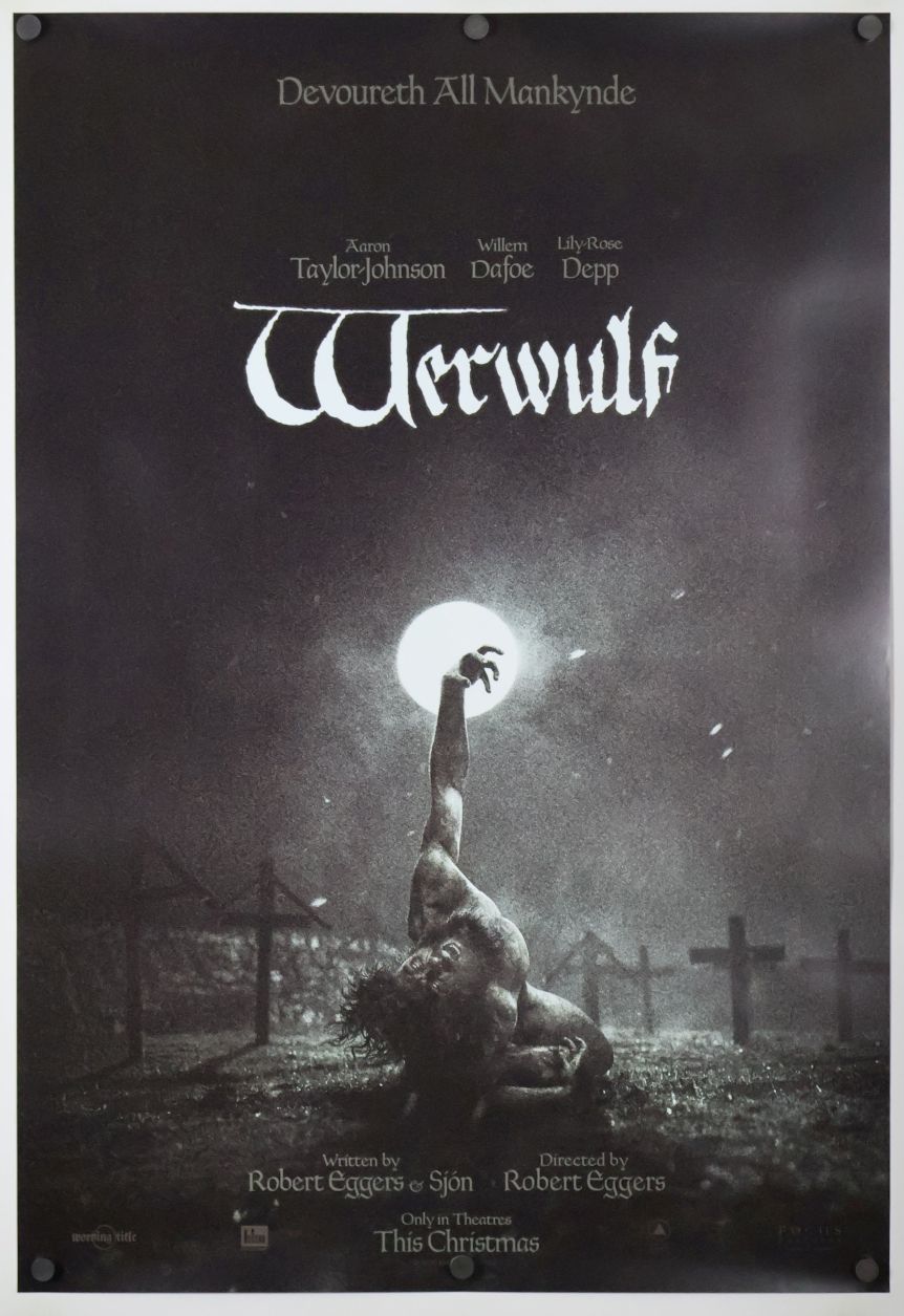 Werwulf (2026) original theatrical movie poster - Advance