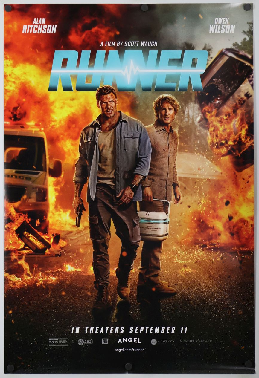 Runner (2026) original theatrical movie poster - Final
