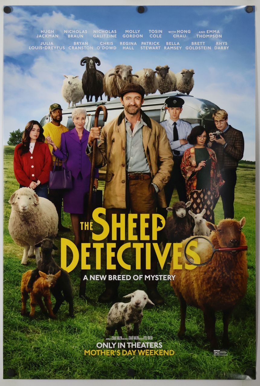 The Sheep Detectives (2026) original theatrical movie poster - Final