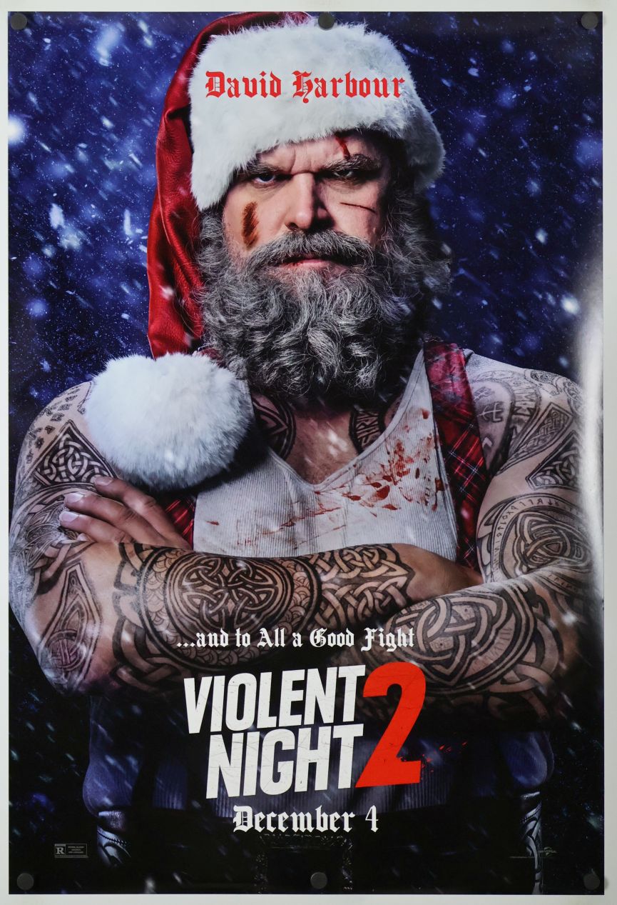 Violent Night 2 (2026) original theatrical movie poster - Advance