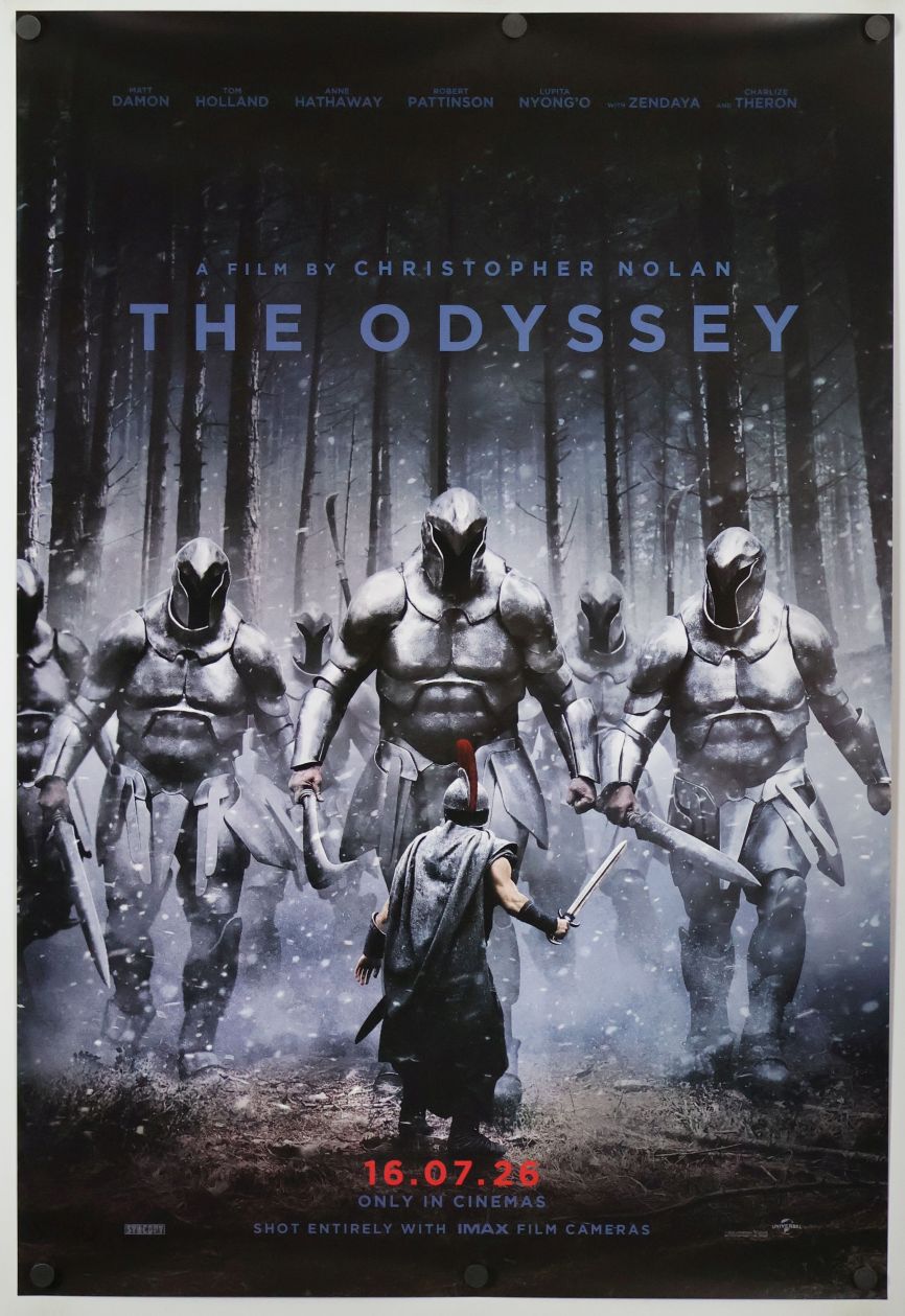 The Odyssey (2026) original theatrical movie poster - International Advance D