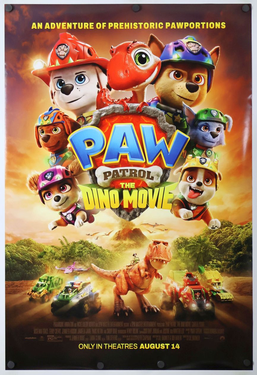 Paw Patrol 3 (2026) original theatrical movie poster - Final