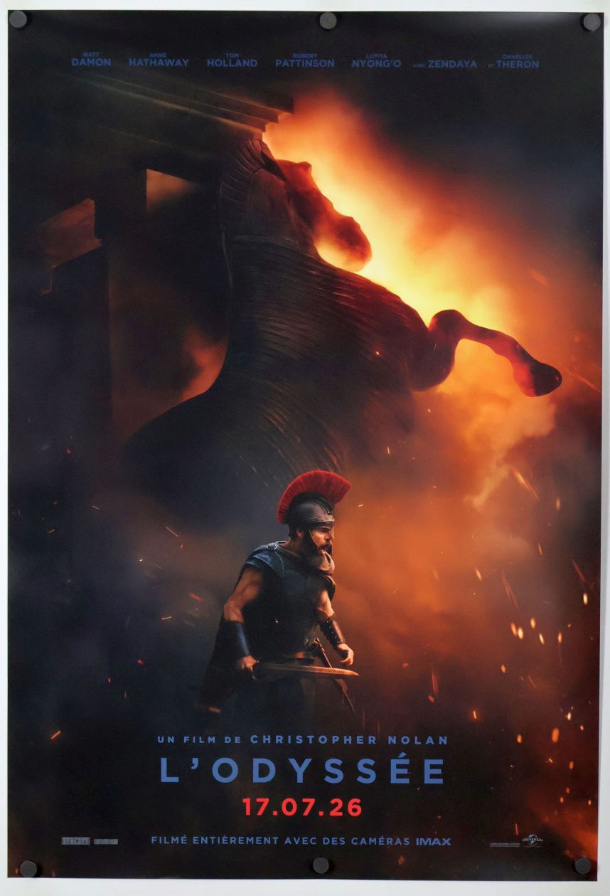 The Odyssey (2026) original theatrical movie poster - Final - French Language