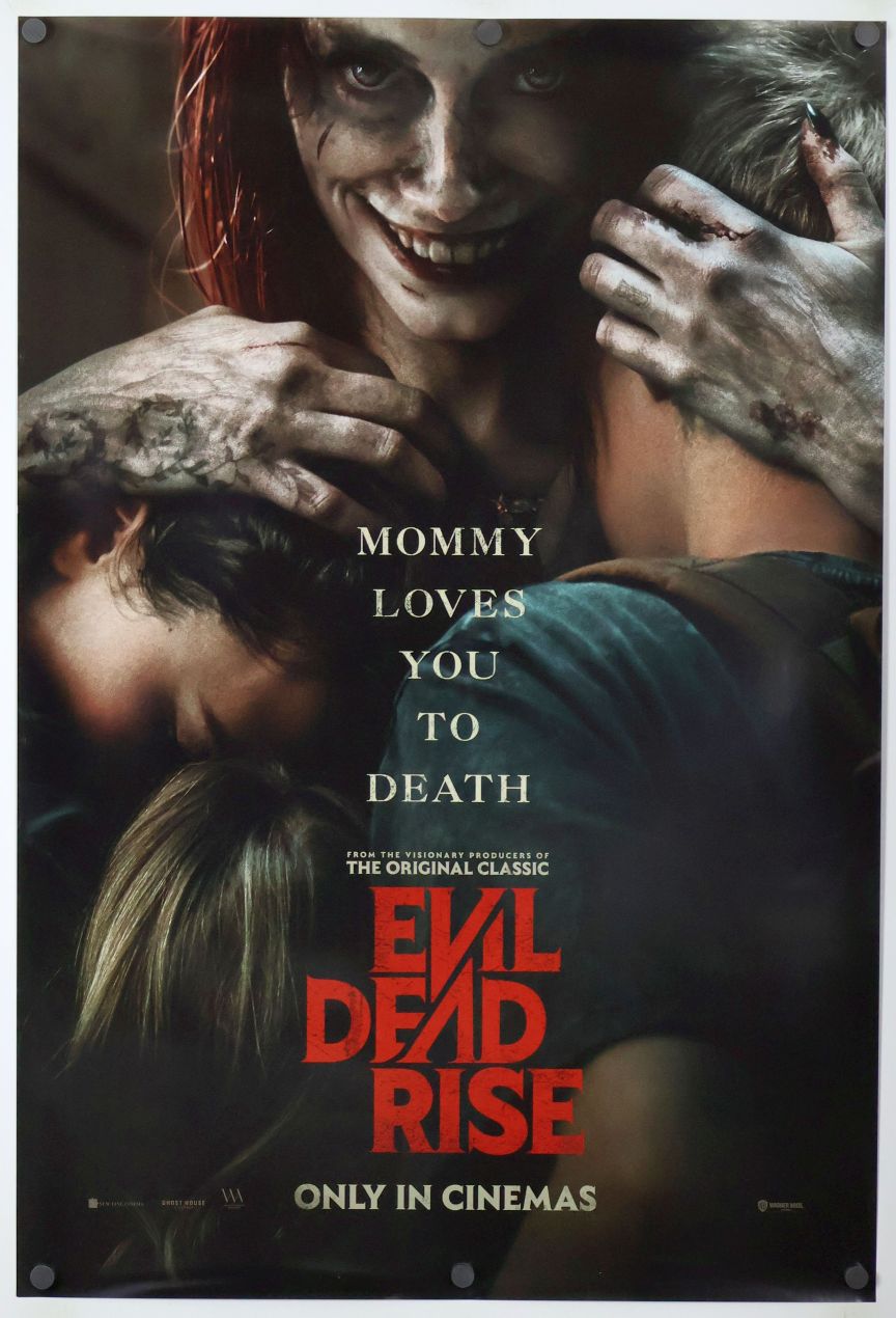 Evil Dead Rise (2023) original theatrical movie poster - International