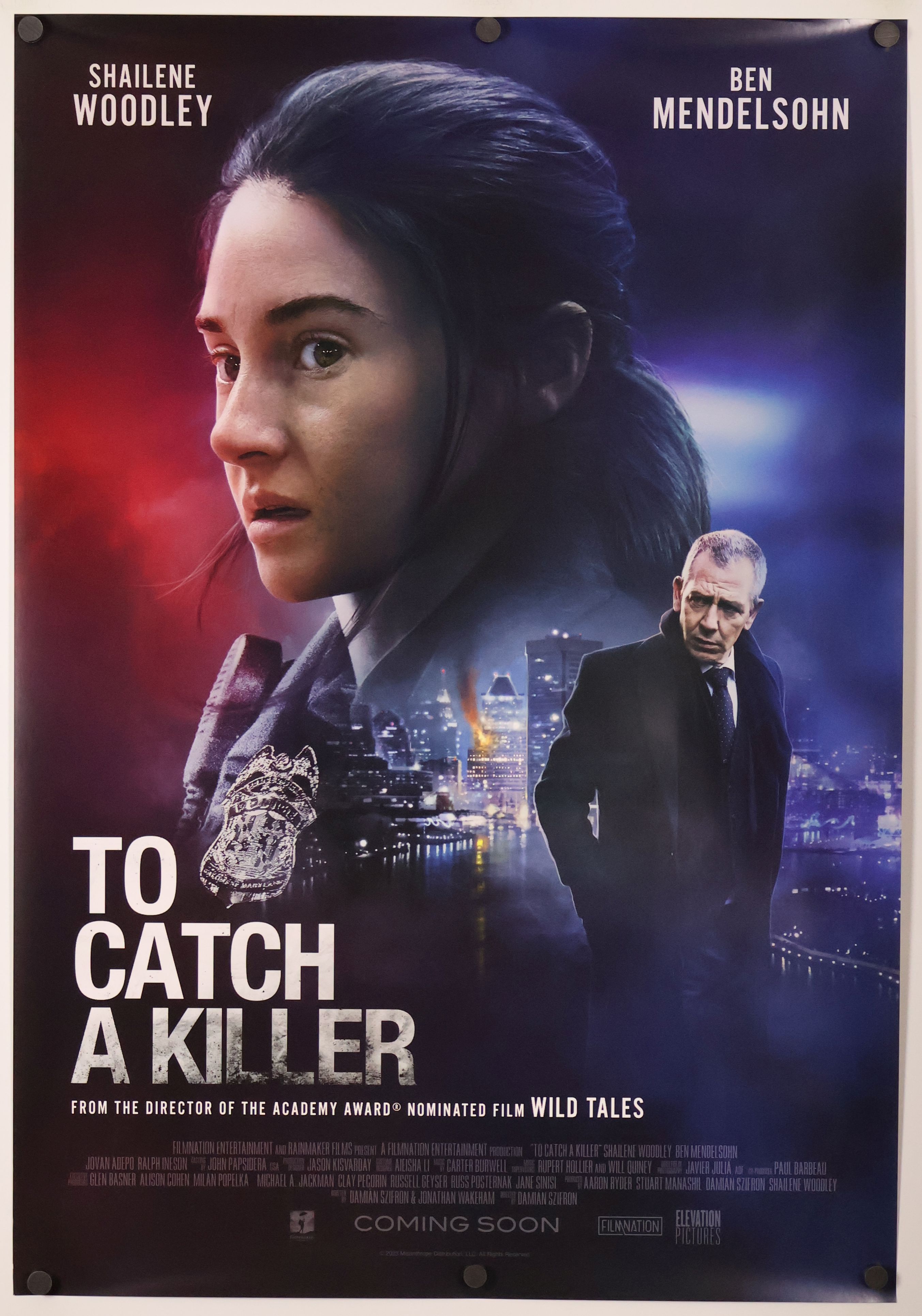 To Catch a Killer (2023) original theatrical movie poster - Final