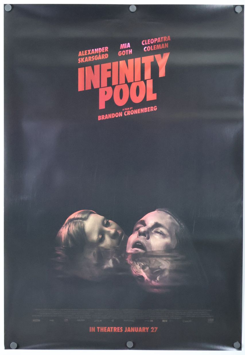 Infinity Pool (2023) original theatrical movie poster - Final