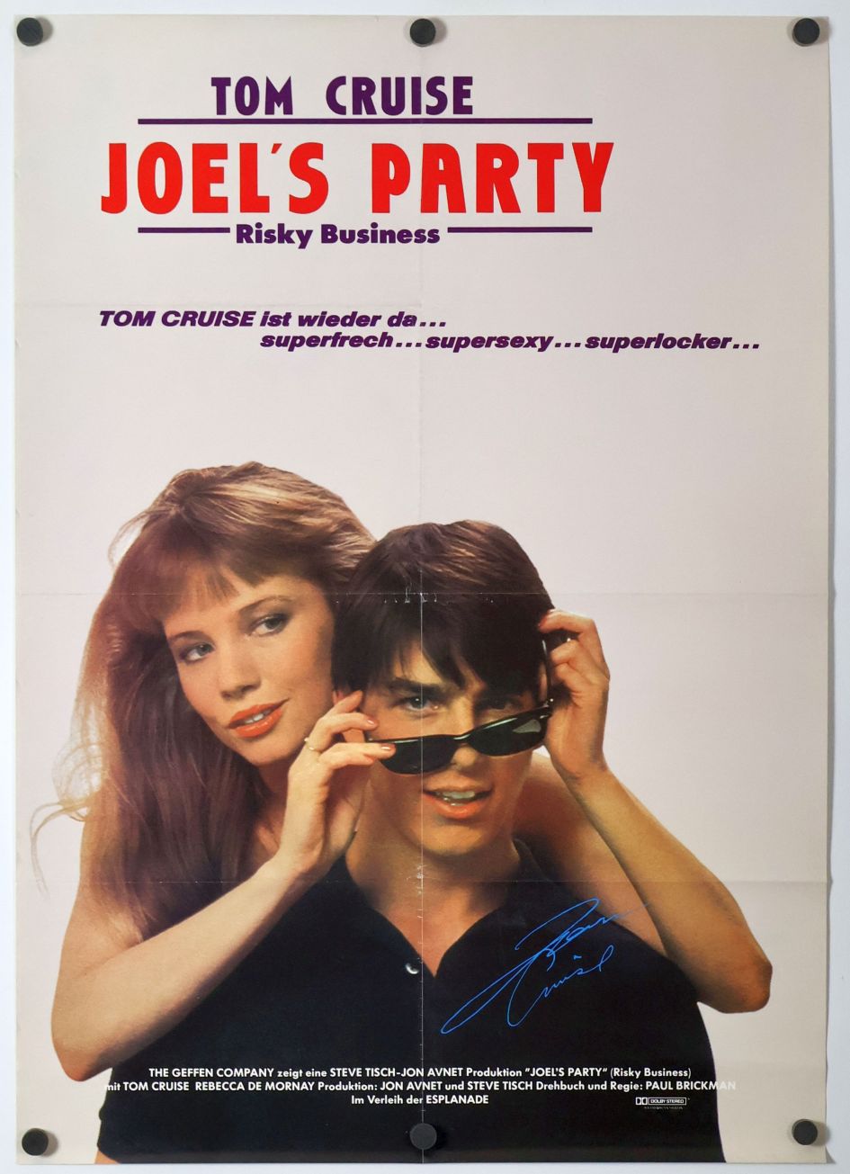 Risky Business (1984) original theatrical movie poster - Final