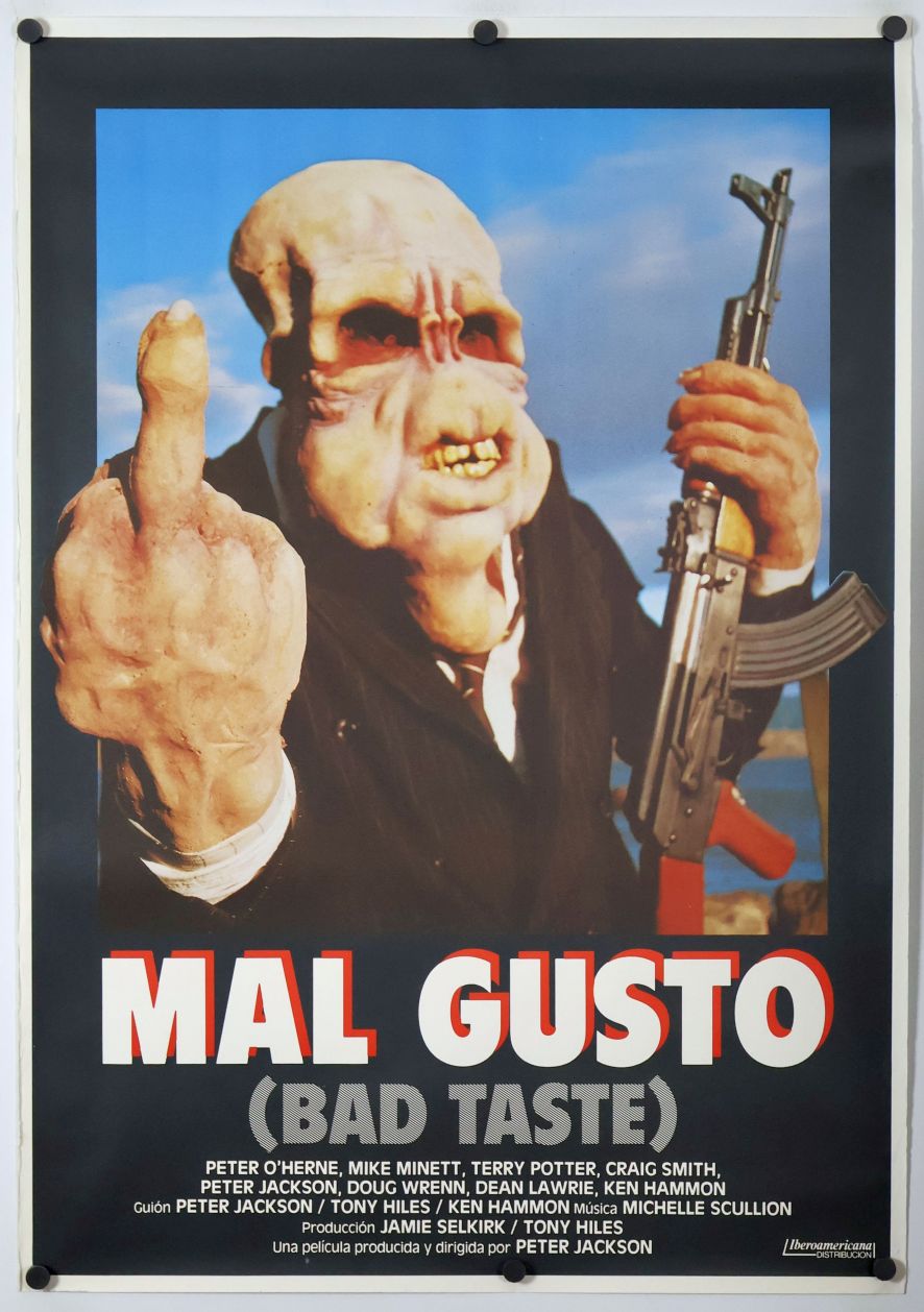 Bad Taste (1988) original theatrical movie poster - Final