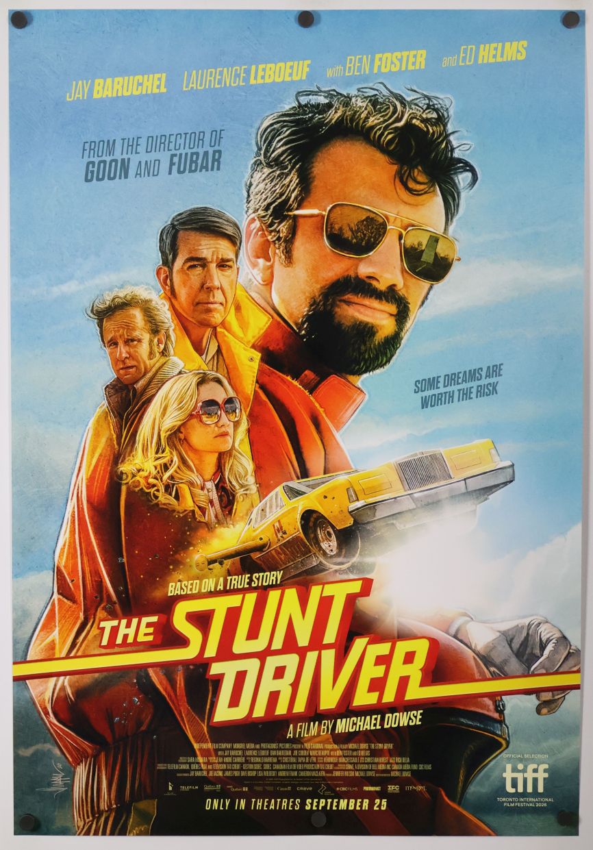 The Stunt Driver (2026) original theatrical movie poster - Final
